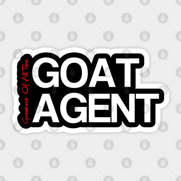 GOAT Agent Sticker by The Favorita